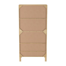 Anya Mango Wood & Rattan Cupboard